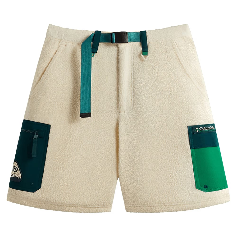 Kith For Columbia Sherpa Shorts Bamboo Forest