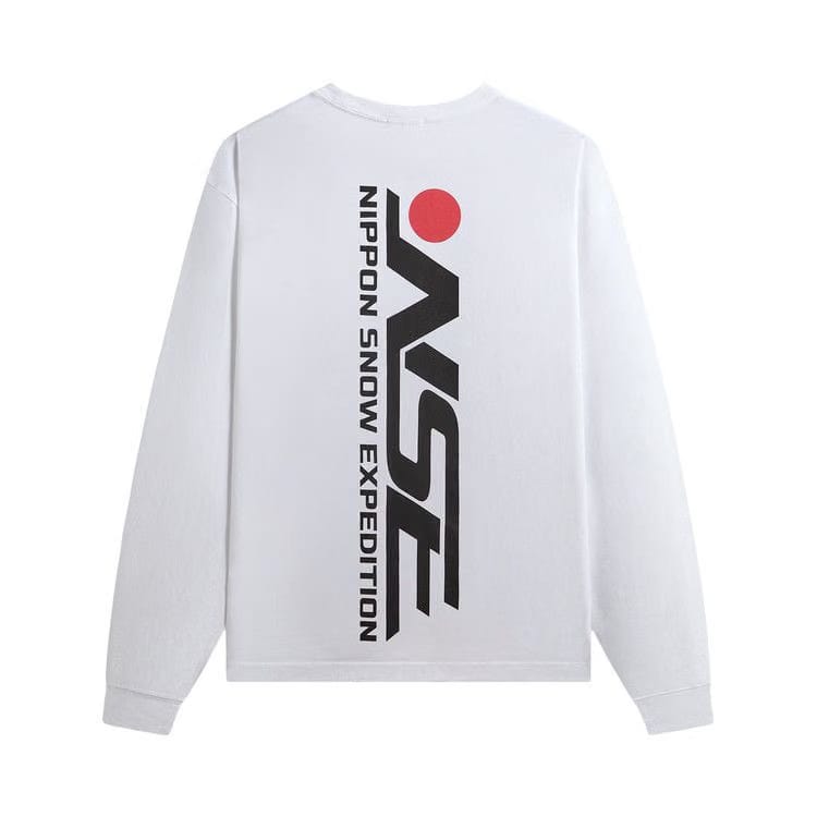 Kith For Columbia Skier Vintage Long-Sleeve T-Shirt White