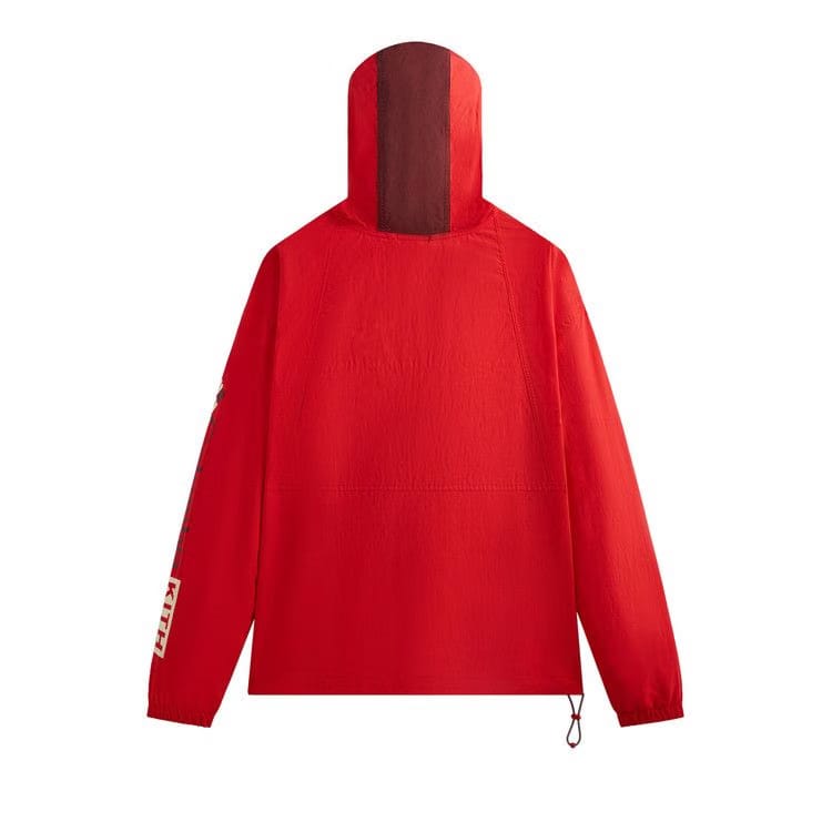 Kith For Columbia Wind Anorak Red Velvet