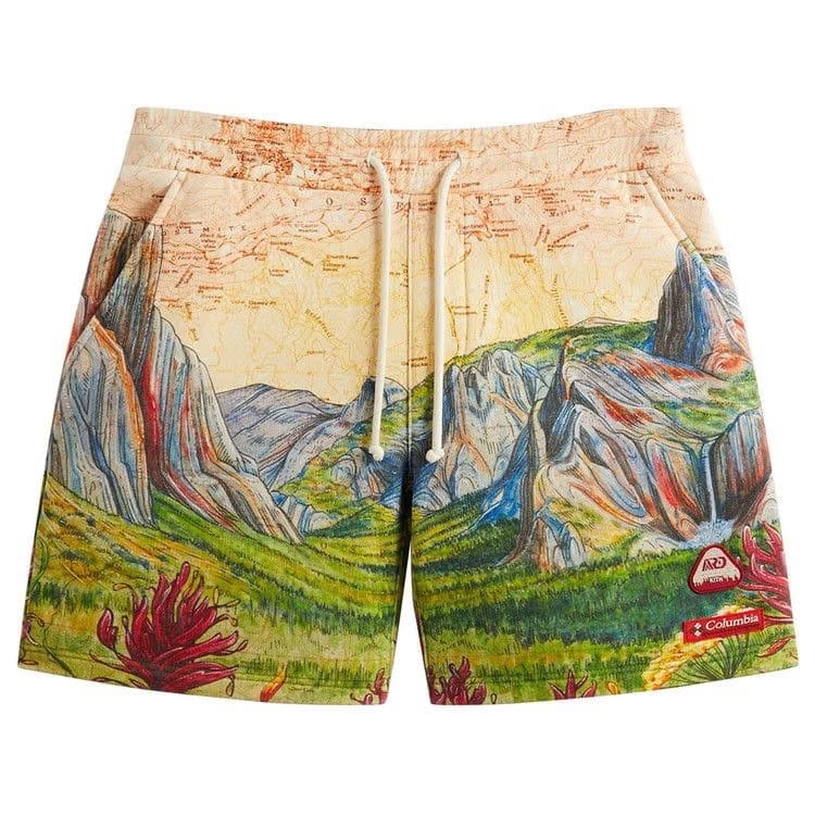 Kith For Columbia Yosemite Fleece Shorts Waffle