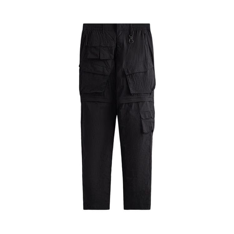Kith Wrinkle Nylon Convertible Pant Ii Black