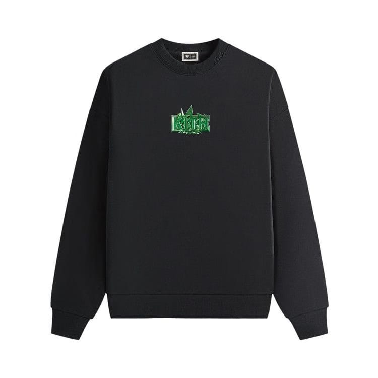 Kith x Superman Kryptonite Nelson Crewneck Black
