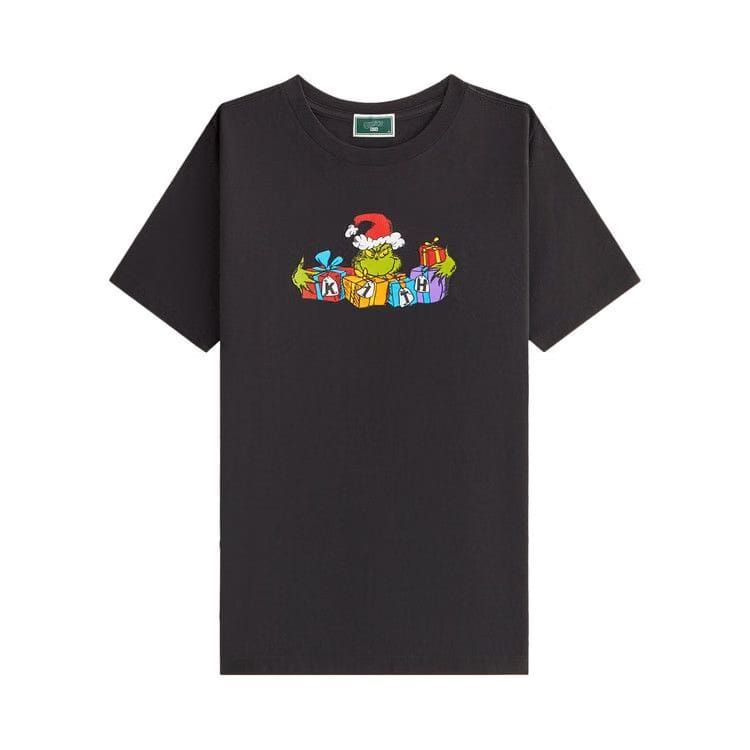 Kith Kids x The Grinch Presents T-Shirt Black