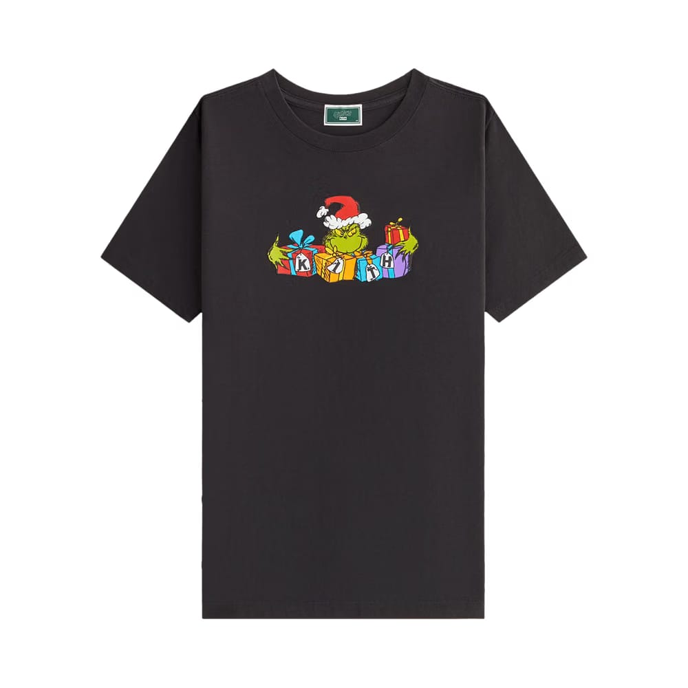 Kith Kids x The Grinch Presents T-Shirt Black