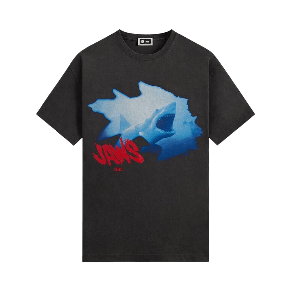 Kith For Jaws Shipwreck Vintage T-Shirt Black