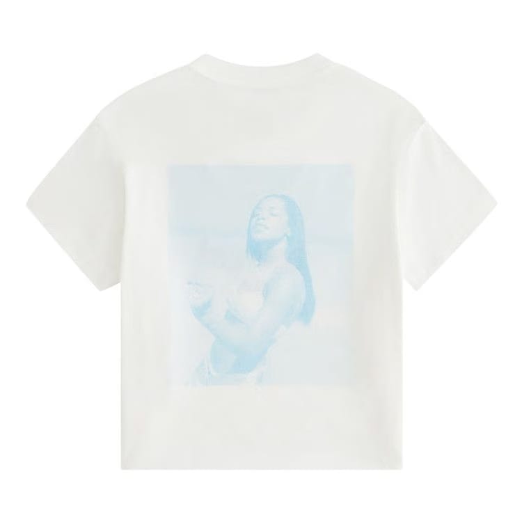 Kith Women For Aaliyah Babygirl Mulberry T-Shirt White