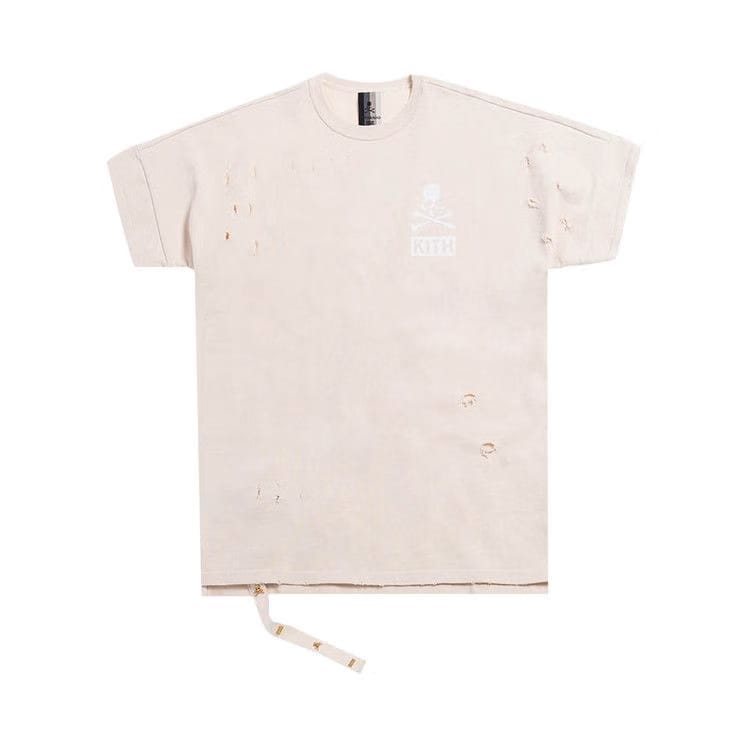 Kith For Mastermind Reverse Shorts-Sleeve T-Shirt Turtle Dove