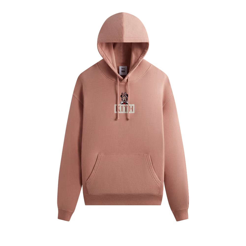 Kith For Mickey & Friends Cyber Monday Minnie Classic Logo Hoodie French Clay
