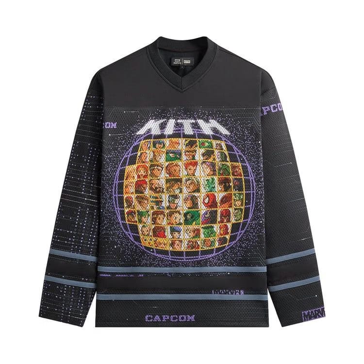 Kith x Marvel vs. Capcom Character Select Malik Jersey Black