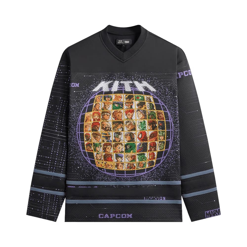 Kith x Marvel vs. Capcom Character Select Malik Jersey Black