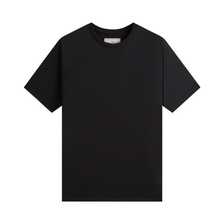 Kith & Kin Pima Jersey Shorts-Sleeve Heathrow T-Shirt Black
