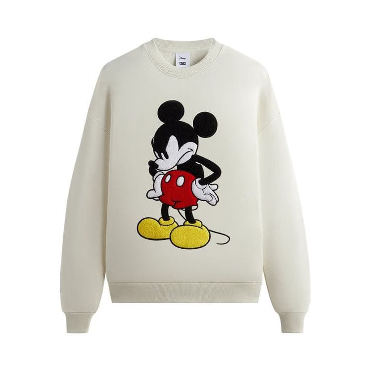 Kith For Mickey & Friends Mad Mickey Vintage Crewneck Sandrift