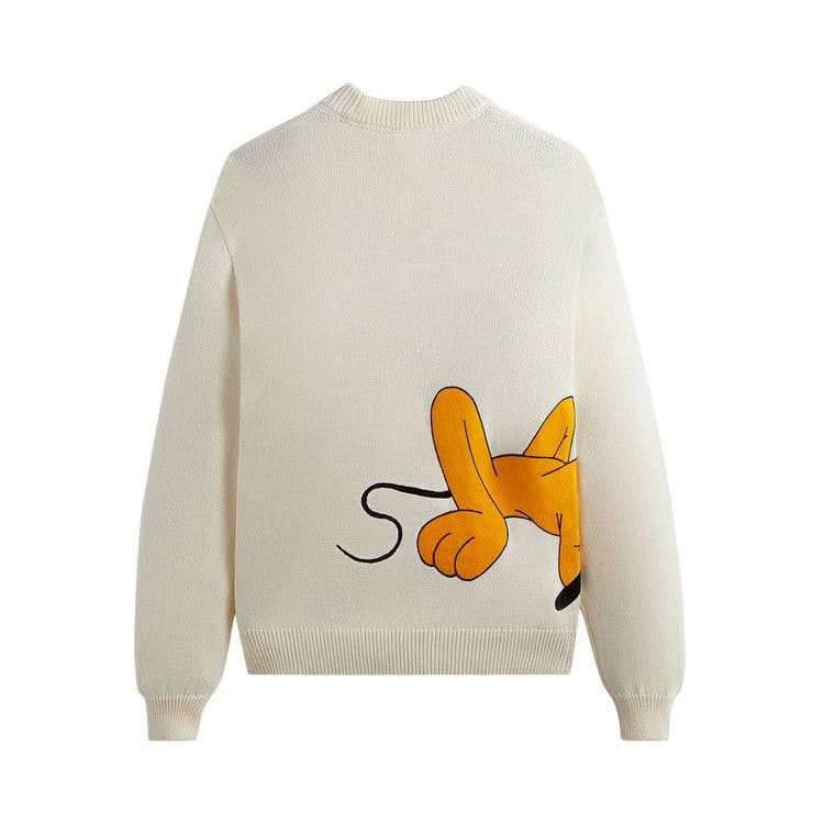Kith For Mickey & Friends Pluto Crewneck Sweater Sandrift