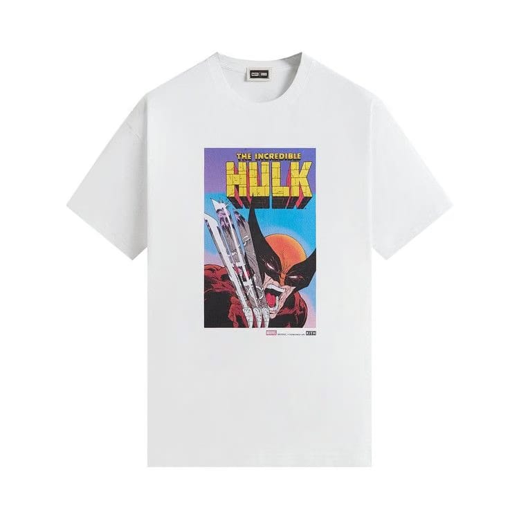 Kith x Marvel Hulk Vintage T-Shirt White