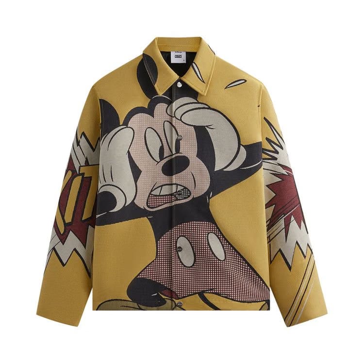 Kith For Mickey & Friends Tapestry Coaches Jacket Beam