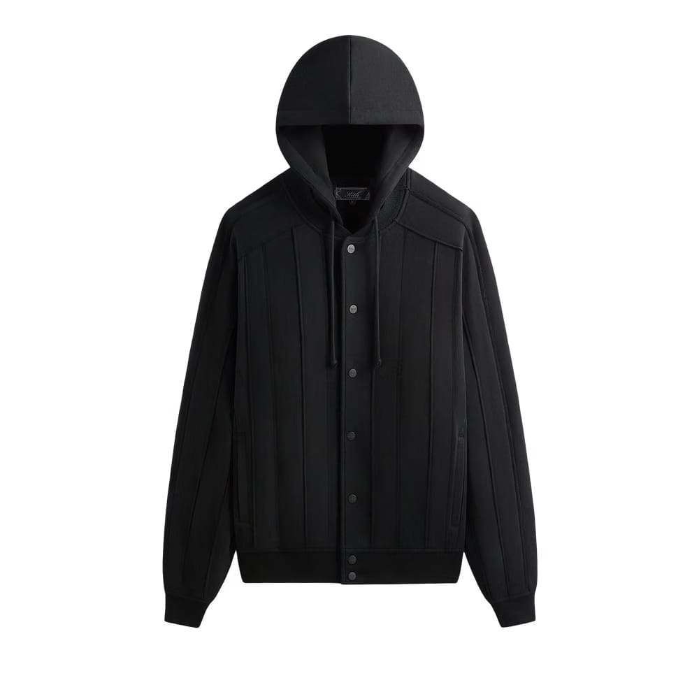 Kith Hooded Marvin Bomber Jacket Black
