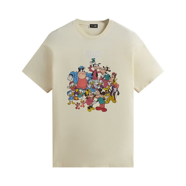 Kith For Mickey & Friends Vintage T-Shirt Sandrift