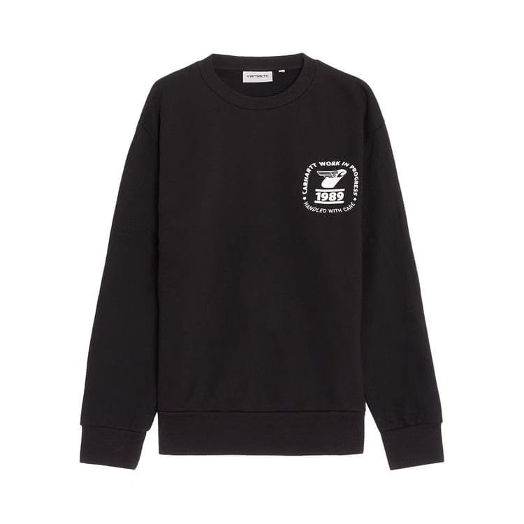 Carhartt WIP Stamp State Sweatshirt Black