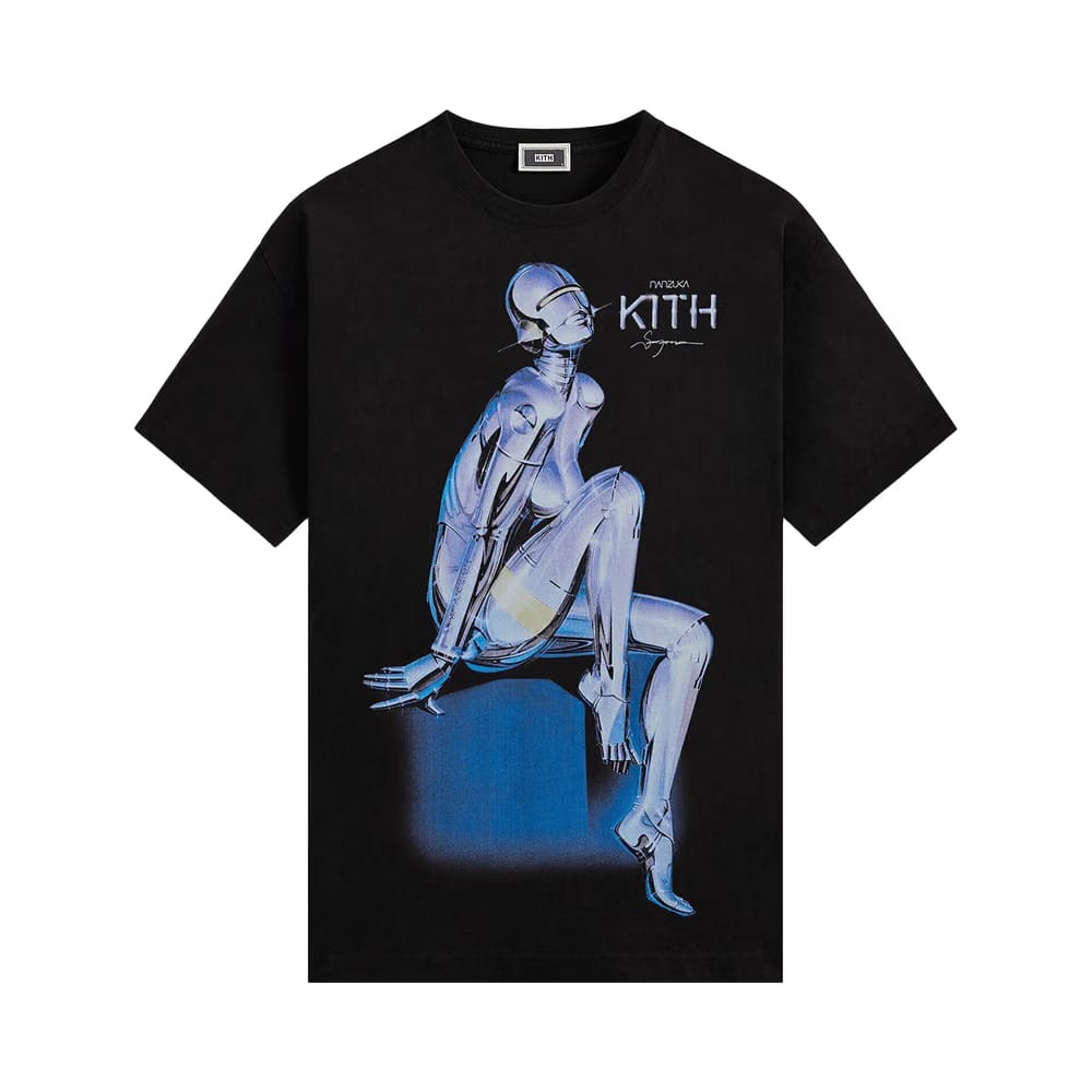 Kith For Nanzuka Gallery Sorayama Model A T-Shirt Black