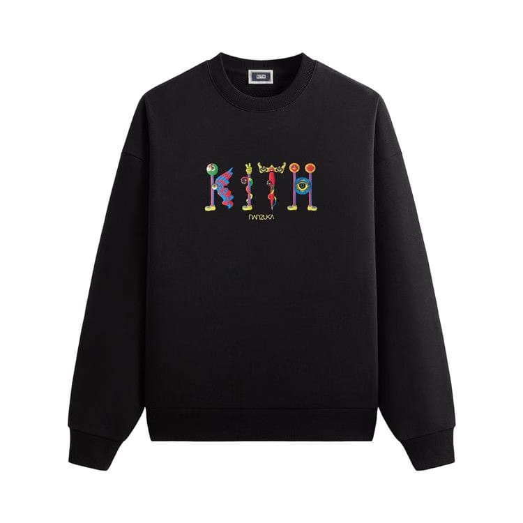Kith For Nanzuka Gallery Tanaami Nelson Crewneck Black