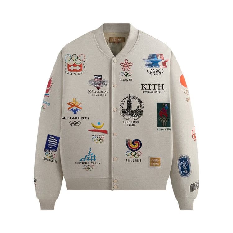 Kith for Olympics Heritage Marvin Bomber Jacket Sandy Heather
