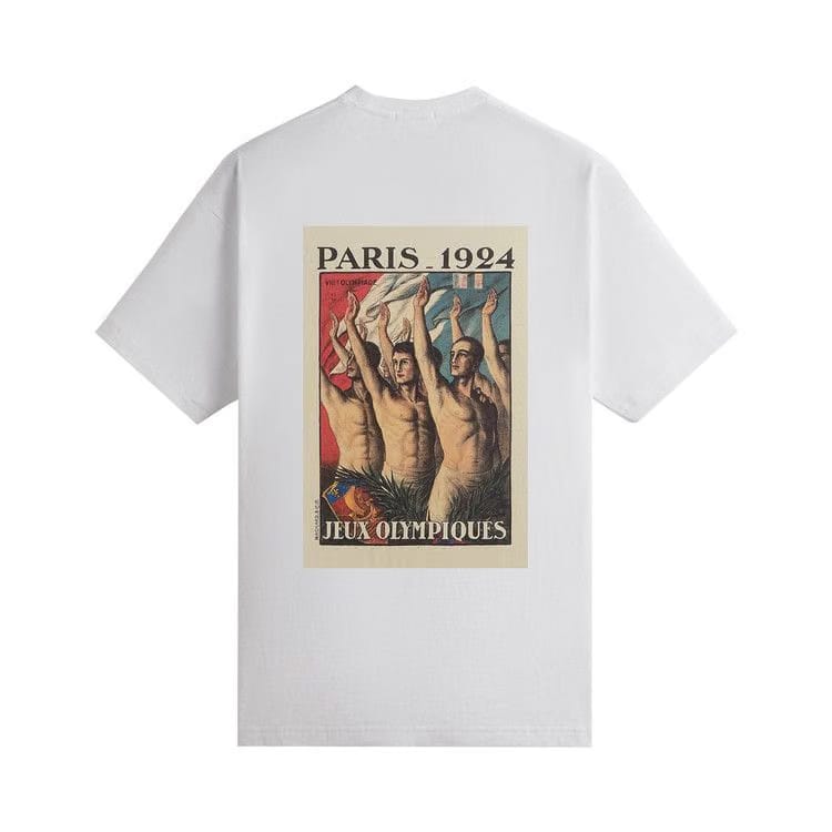 Kith For Olympics Heritage Paris 1924 Vintage T-Shirt White