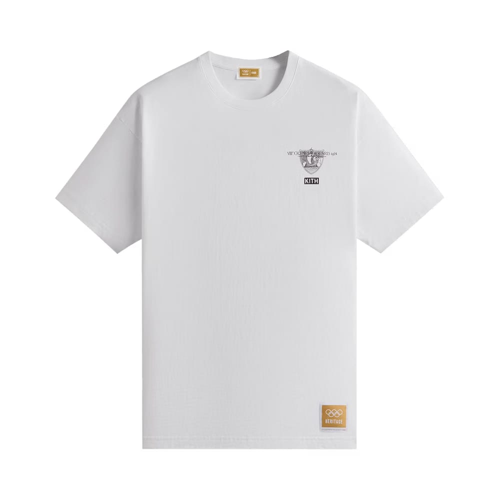 Kith For Olympics Heritage Paris 1924 Vintage T-Shirt White