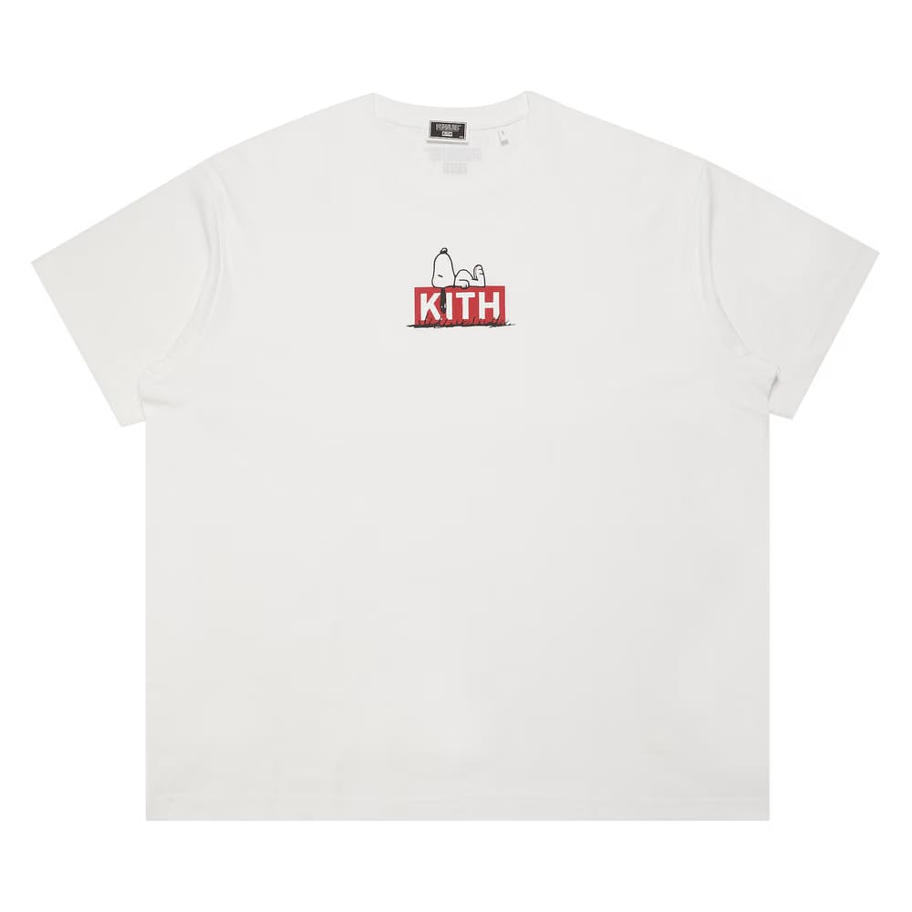 Kith For Peanuts Doghouse T-Shirt White