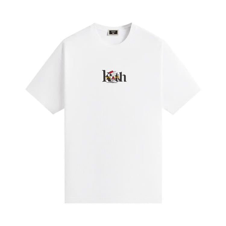 Kith For Peanuts Golf Serif T-Shirt White