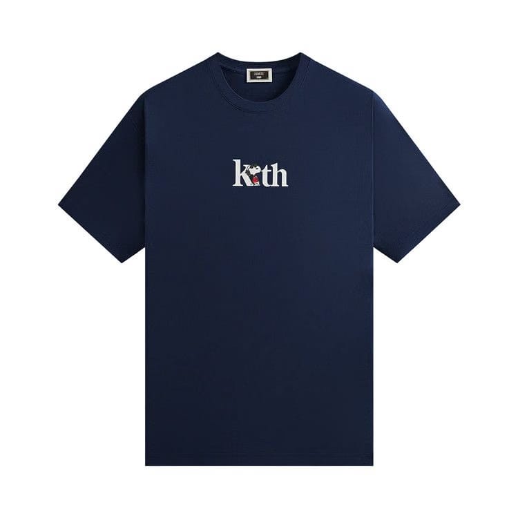 Kith For Peanuts Joe Cool Serif T-Shirt Nocturnal