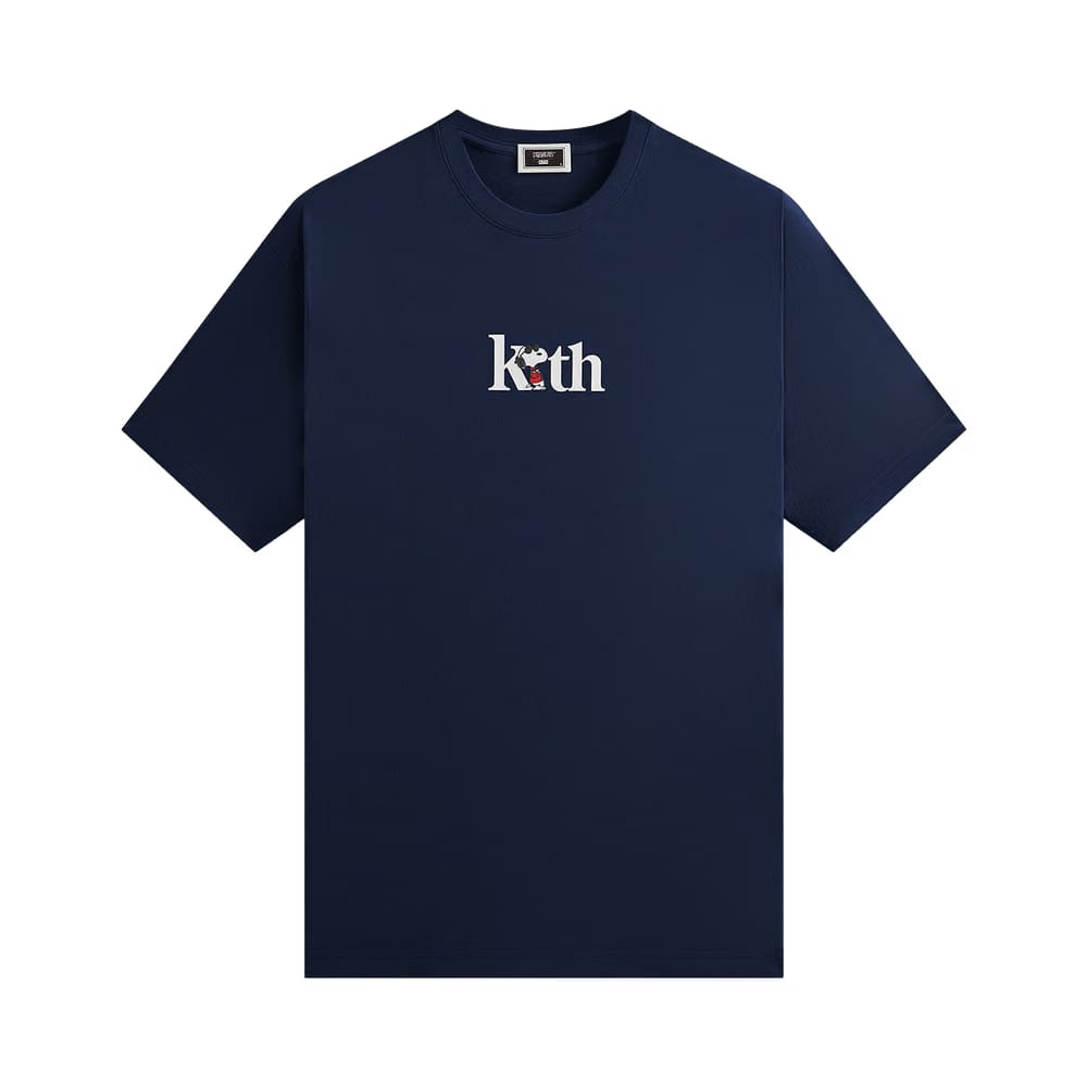 Kith For Peanuts Joe Cool Serif T-Shirt Nocturnal