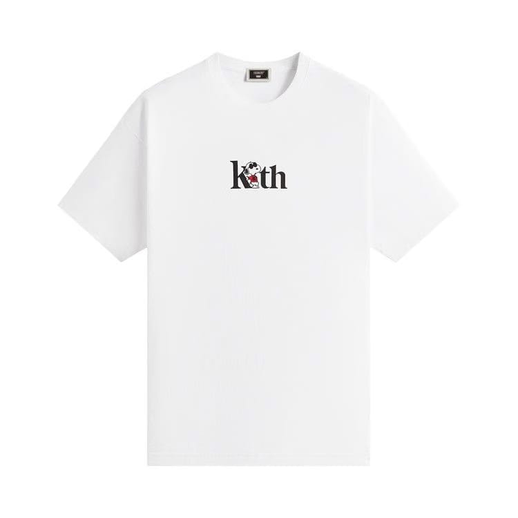 Kith For Peanuts Joe Cool Serif T-Shirt White