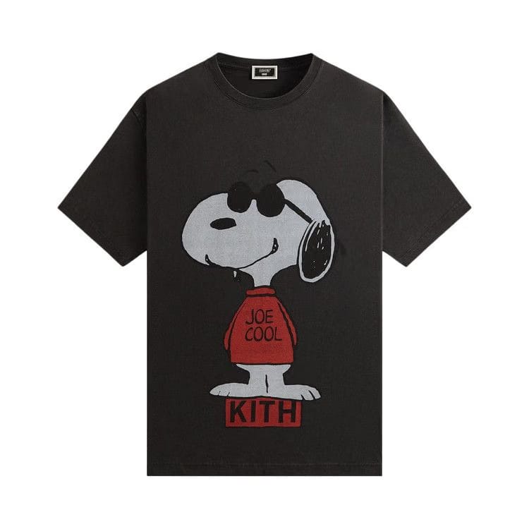 Kith For Peanuts Joe Cool Vintage T-Shirt Black