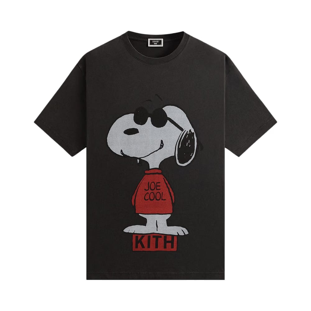 Kith For Peanuts Joe Cool Vintage T-Shirt Black