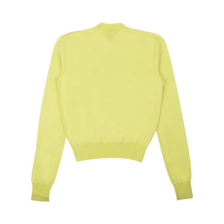 Bottega Veneta Cashmere Crewneck Sweater Lime Green