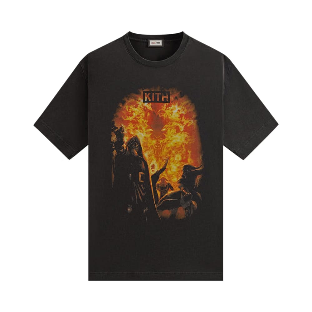 Kith x Marvel Villains Vintage T-Shirt Black