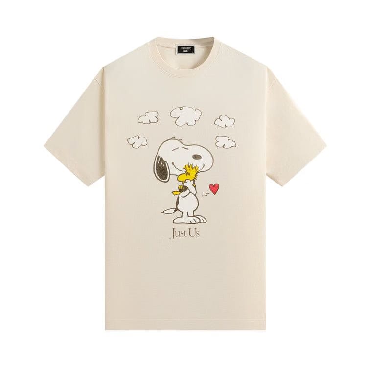 Kith For Peanuts Snoopy Just Us T-Shirt Sandrift