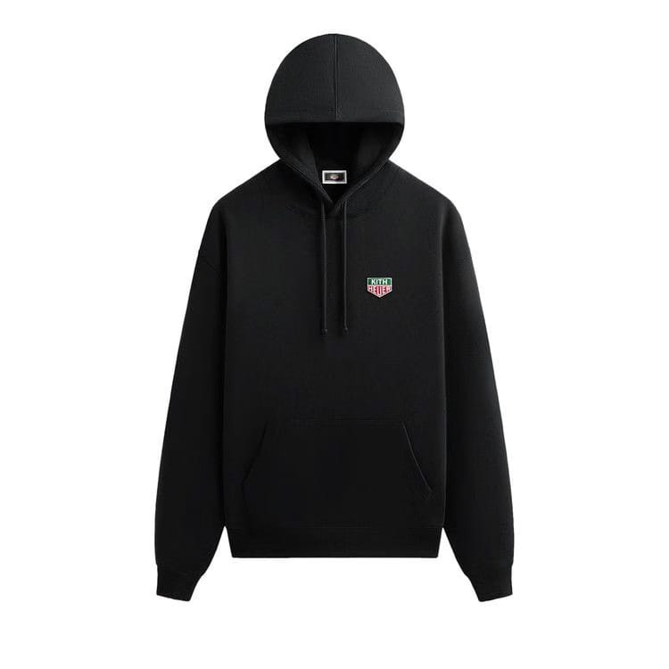 Kith x TAG Heuer Formula Badge Williams III Hoodie Black