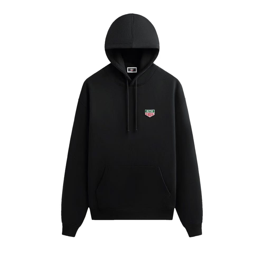 Kith x TAG Heuer Formula Badge Williams III Hoodie Black