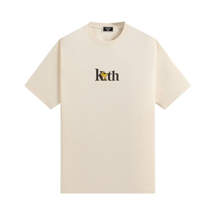 Kith For Peanuts Woodstock Serif T-Shirt Sandrift
