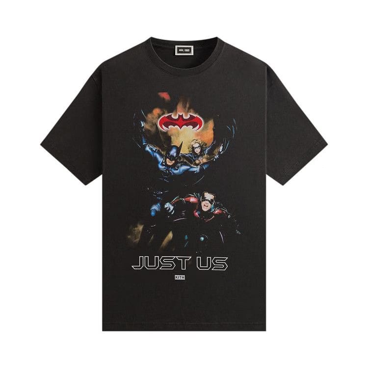 Kith x Batman Just Us Vintage T-Shirt Black