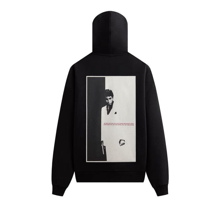 Kith For Scarface Tony Applique Nelson Hoodie Black
