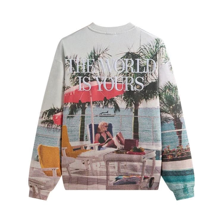 Kith For Scarface Tony Miami Vintage Nelson Crewneck Multi