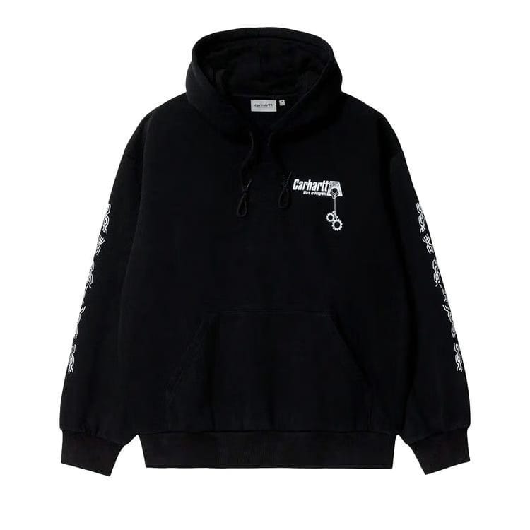 Carhartt WIP Hooded Scramble Sweatshirt Black