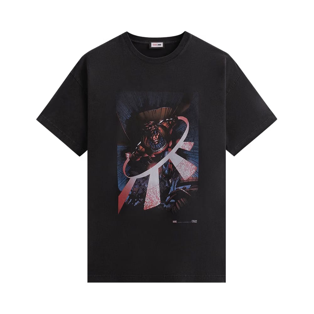 Kith For X-Men Gambit Trick Card Vintage T-Shirt Black