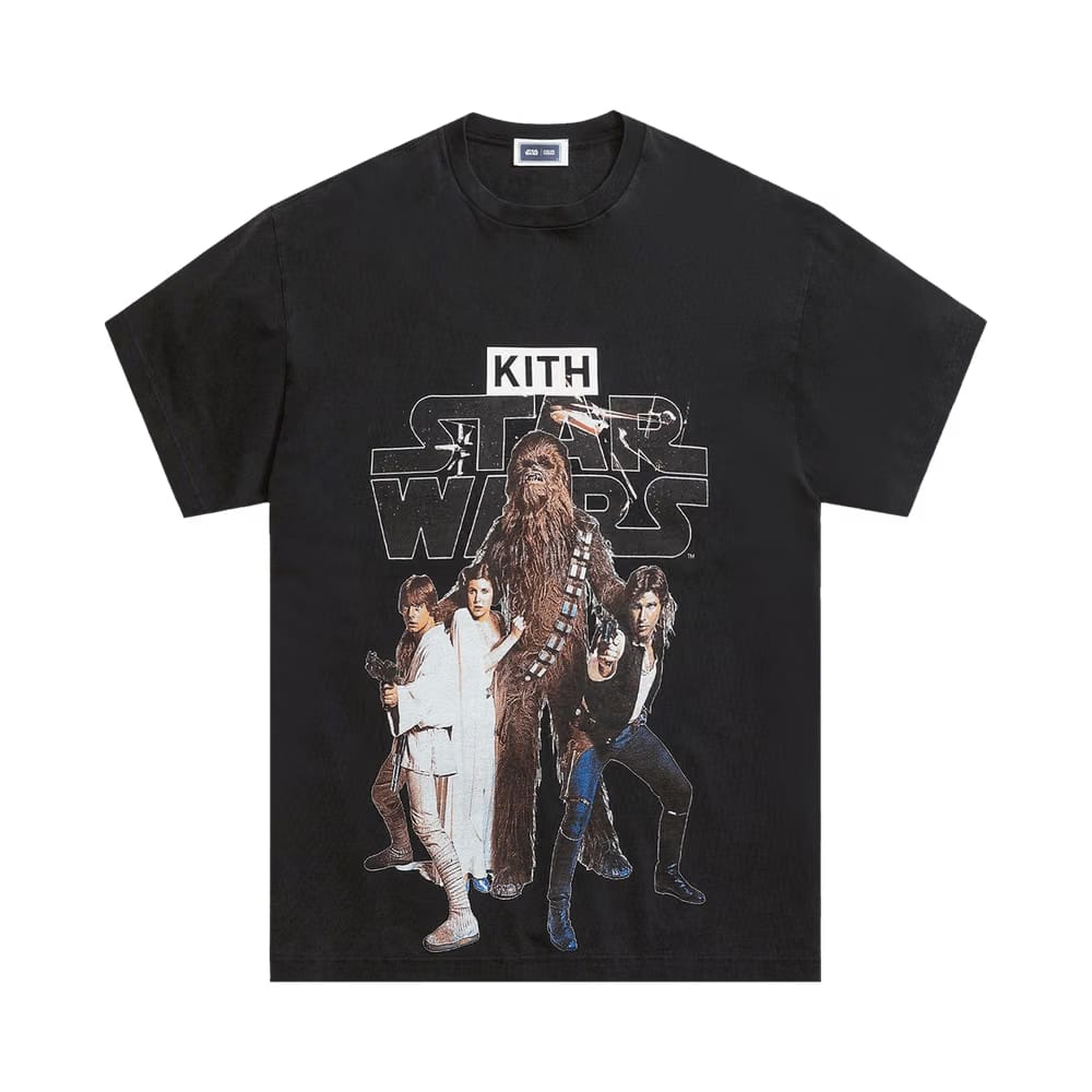Kith For Star Wars Classic Vintage T-Shirt Black