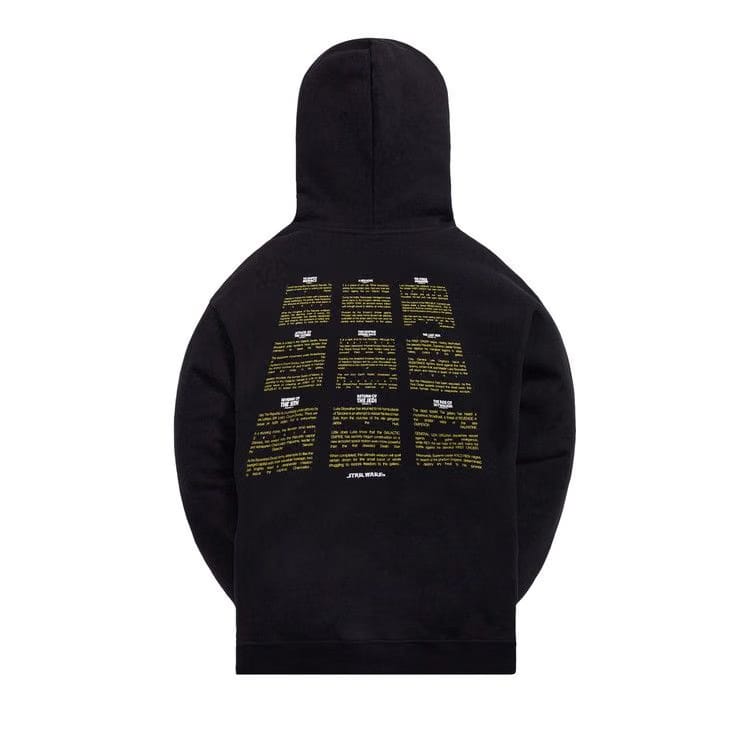 Kith For Star Wars Credits Hoodie Black