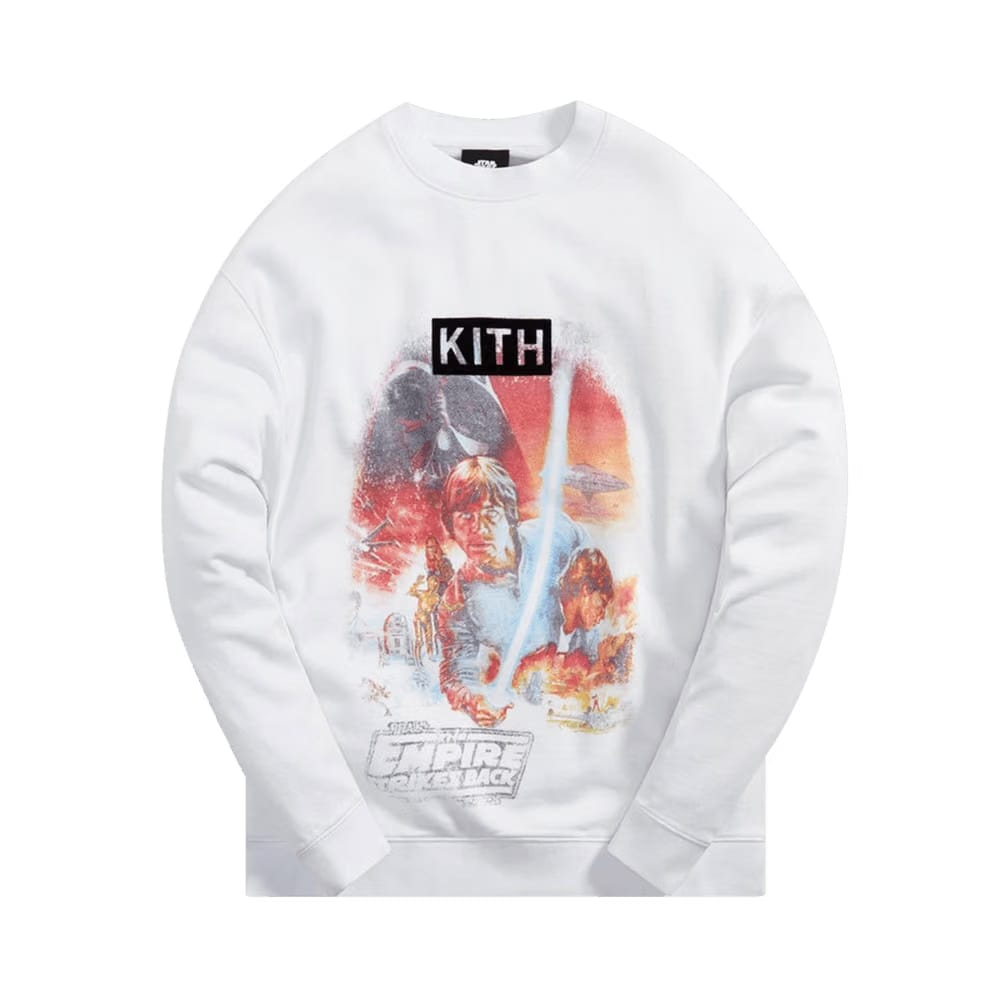 Kith For Star Wars Empire Crewneck White