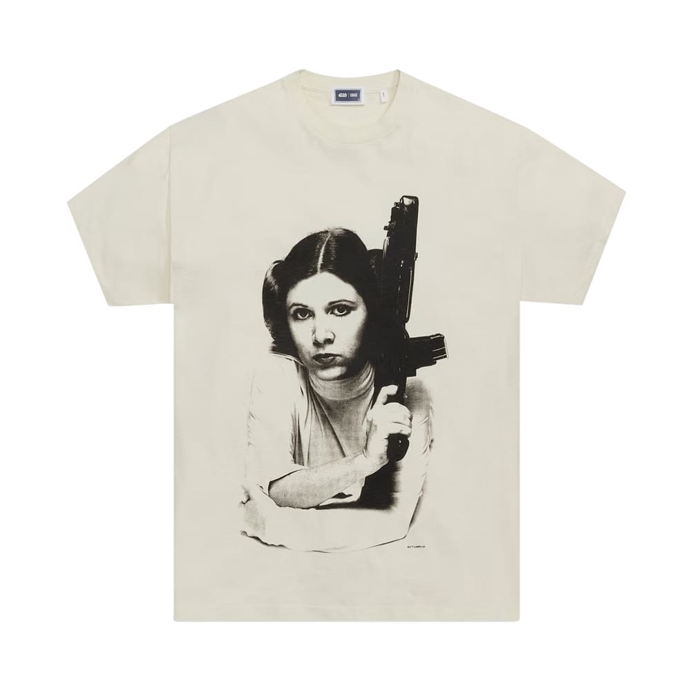 Kith For Star Wars Leia Vintage T-Shirt Sandrift
