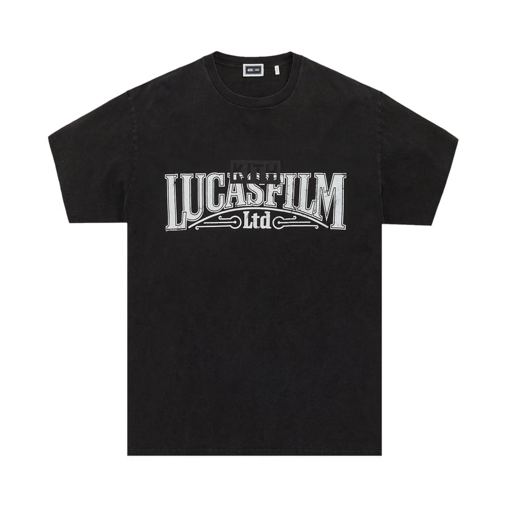 Kith For Star Wars Lucasfilm Vintage T-Shirt Black
